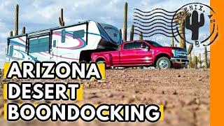 Boondocking in the Arizona Desert: Errands & Epic Finds! | Full Time RV Life