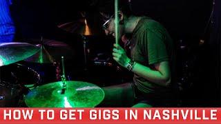 How I got started playing gigs in Nashville | Molly Rose Drums