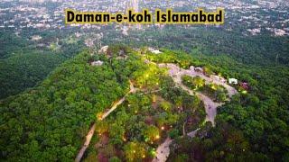 Daman e koh Islamabad  4k Aerial Film 