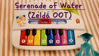 Serenade of Water (Legend of Zelda Ocarina of Time) on a kids toy piano