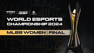  LIVE | IESF WEC 2024 | MLBB WOMEN DAY 4 | Bahasa Indonesia