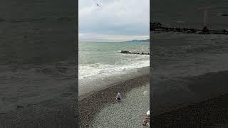 14 Sochi storm embankment, beach people sunbathe #respect #sochi #vacation #beach #sea #more