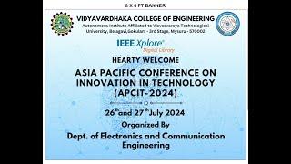 Asia Pacific Conference on Innovation in Technology (APCIT) 2024