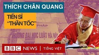 THƯỢNG TỌA THÍCH CHÂN QUANG VIẾT GÌ TRONG LUẬN ÁN TIẾN SĨ?