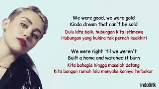 Miley Cyrus - Flowers | Lirik Terjemahan