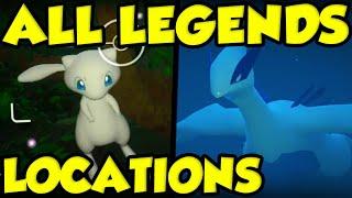 ALL LEGENDARY POKEMON LOCATIONS In New Pokemon Snap!