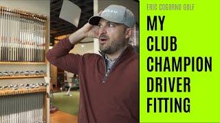 GOLF: Club Champion Driver Club Fitting VLOG