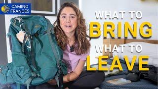 Camino Packing List for Women (Late Summer/Early Fall)