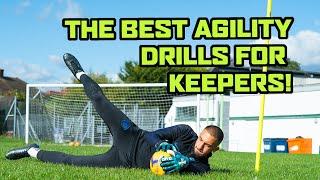 3 SPEED AND AGILITY DRILLS FOR GOALKEEPERS TO GET QUICKER  | KitLab