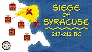 Defying Ancient Rome: Siege of Syracuse