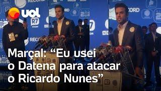 Pablo Marçal diz que usou Datena em debate da Record para atacar Ricardo Nunes