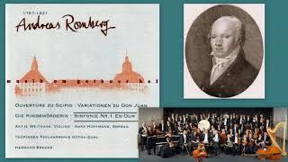 Andreas Romberg: Sinfonie Nr.1, Es-Dur, Op. 6, Thüringen Philharmonie Gotha-Suhl, Hermann Breuer