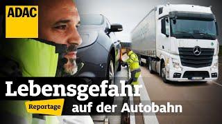 ADAC im Einsatz: Kein falscher Schritt! Volle Konzentration beim Abschleppen 🫢