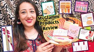 Huge MyGlamm Haul - MyGlamm Products Review! My Own Honest User Experience! Watch Before You Buy 