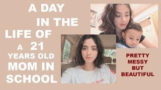 VLOG + A DAY IN THE LIFE OF A 21 YEARS OLD MOM IN SCHOOL | INDONESIA | KAMPUS LASALLE