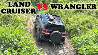 Land Cruiser vs Wrangler 4x4 Off Road 2022 Compilation Jeep vs Toyota SUV