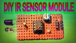 How to make IR sensor module at home