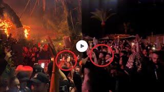 Afra Saraçoğlu ve Mert Ramazanın Tatil Yaptıkları Marbella Konserinden Özel Video Geldi
