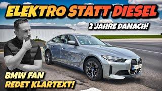 Zurück zum Diesel? Fazit nach 2 Jahren im BMW i4 eDrive 40.