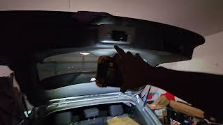 How to change reverse/backup light on Nissan Rouge Sport #nissanrogue
