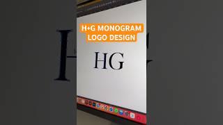 HOW WE MAKE VISUAL IDENTITY WITH H+G MONOGRAM LOGO DESIGN  | BRAND IDENTITY