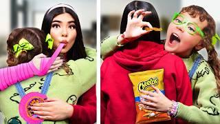 10 Funny Ways to Sneak Snacks From Your Friends | How to Hide Candy From Parents by Crafty Hacks