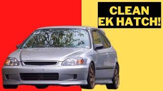 EK9 2000 Honda Civic EK: Clean and Simple Hatchback!