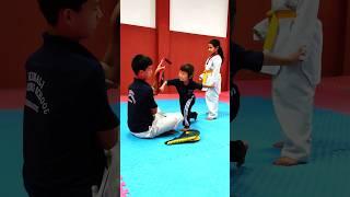  Little Girl Learning Taekwondo Kick  #girl #taekowndo #shorts #ajaytamangtkd #trending