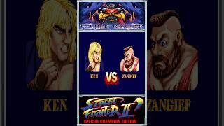 Street Fighter 2: SCE - Ken VS Zangief