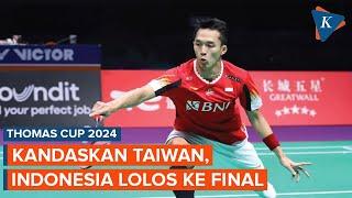 Jonatan Christie Jadi Penentu, Indonesia Tembus Final Thomas Cup 2024!