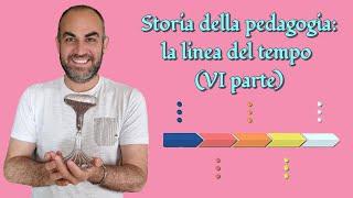 Pedagogia: la linea del tempo (dalle varie correnti a Bruner)