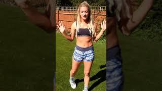 CARDIO WORKOUT in garden or living room