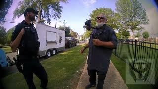 Bonus Bodycam ...Assistant DA Tries to JAM ME UP for recording his church!  Tupelo MS #1aaudit