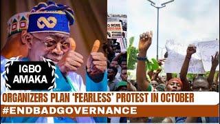 Endbadgovernance: Organizers Plan ‘Fearless’ Protest in October