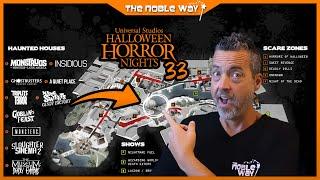 Halloween Horror Nights 2024 UPDATE: Confirmed Houses, Scare Zones, Shows, & More! #HHN33