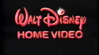 Walt Disney Home Video (1991) Company Logo (VHS Capture)
