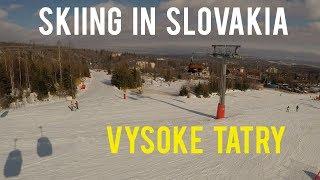 Skiing in Slovakia: Vysoké Tatry