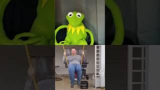 Kermit The Frog Holds Swing For Guy TIKTOK