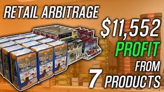 I Made $11,552 From 7 Products on Amazon FBA Doing Retail Arbitrage