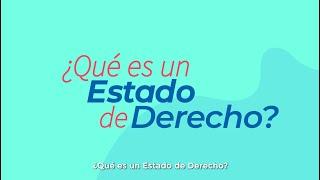 ¿Qué es un Estado de derecho? | Constitupedia