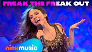 Victorious 'Freak The Freak Out’ Sing Along  Full Song With Lyrics! | Nick Music