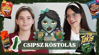 ZOMBIE TAKIS ‍️ HATALMAS CHIPS KÓSTOLÁS |  Rózsahegyi Csenge