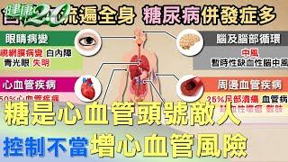 糖是心血管頭號敵人 控制不當增心血管風險 健康2.0