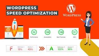 WordPress Website Speed Optimization To Reach Google Page Speed Score 90+ Just Install 2 Plugin 2024