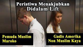 Sebab Hal Sepele, Gadis Amerika Non Muslim kaya raya ini Masuk Islam dari sebuah lift