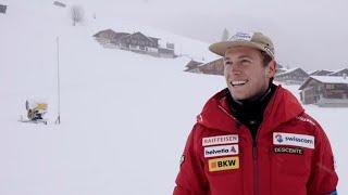 Fadri Janutin | Wie fühlt man sich als Vorfahrer am Weltcup Adelboden?