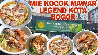 Gokil..Mampu Bertahan Selama 50 Tahun..Soal Rasa Garansi TerEnak‼️Mie Kocok Legend Mawar Bogor⁉️