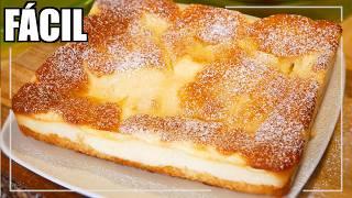 El POSTRE más RÁPIDO del MUNDO!  TARTA de MANZANA en 5 MINUTOS Receta # 1045