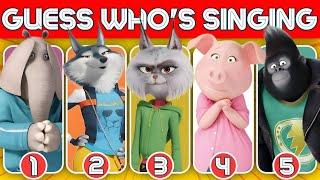 Guess Who's Singing  | Sing 1 & 2 Song Quiz Challenge | Porsha, Nooshy, Rosita, Meena, Ash, Johnny