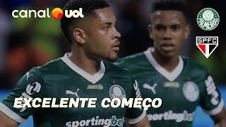 VITOR ROQUE ESTREIA E ALICIA AVALIA DESEMPENHO DO NOVO CAMISA 9 DO PALMEIRAS